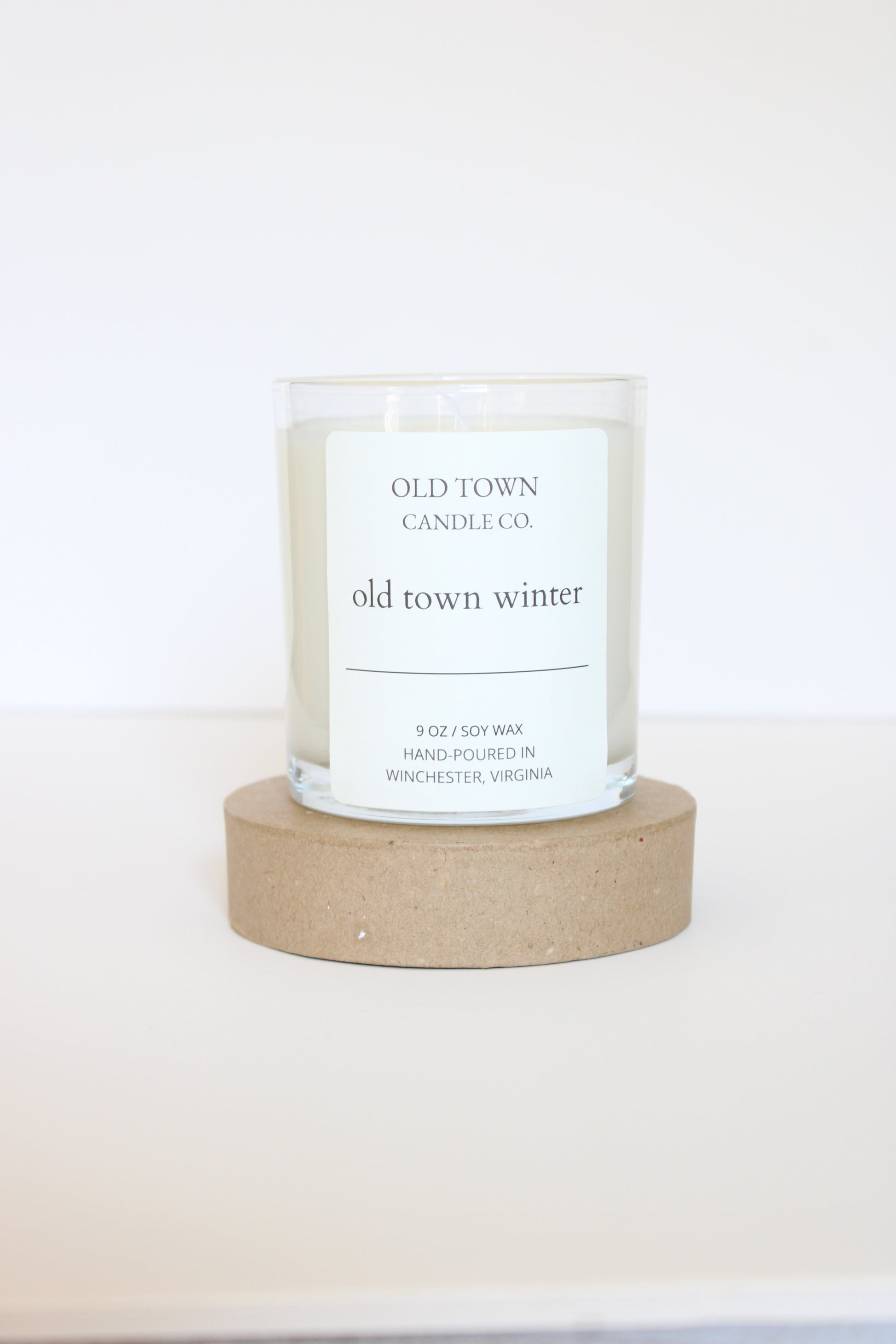 Old Town Winter Candle