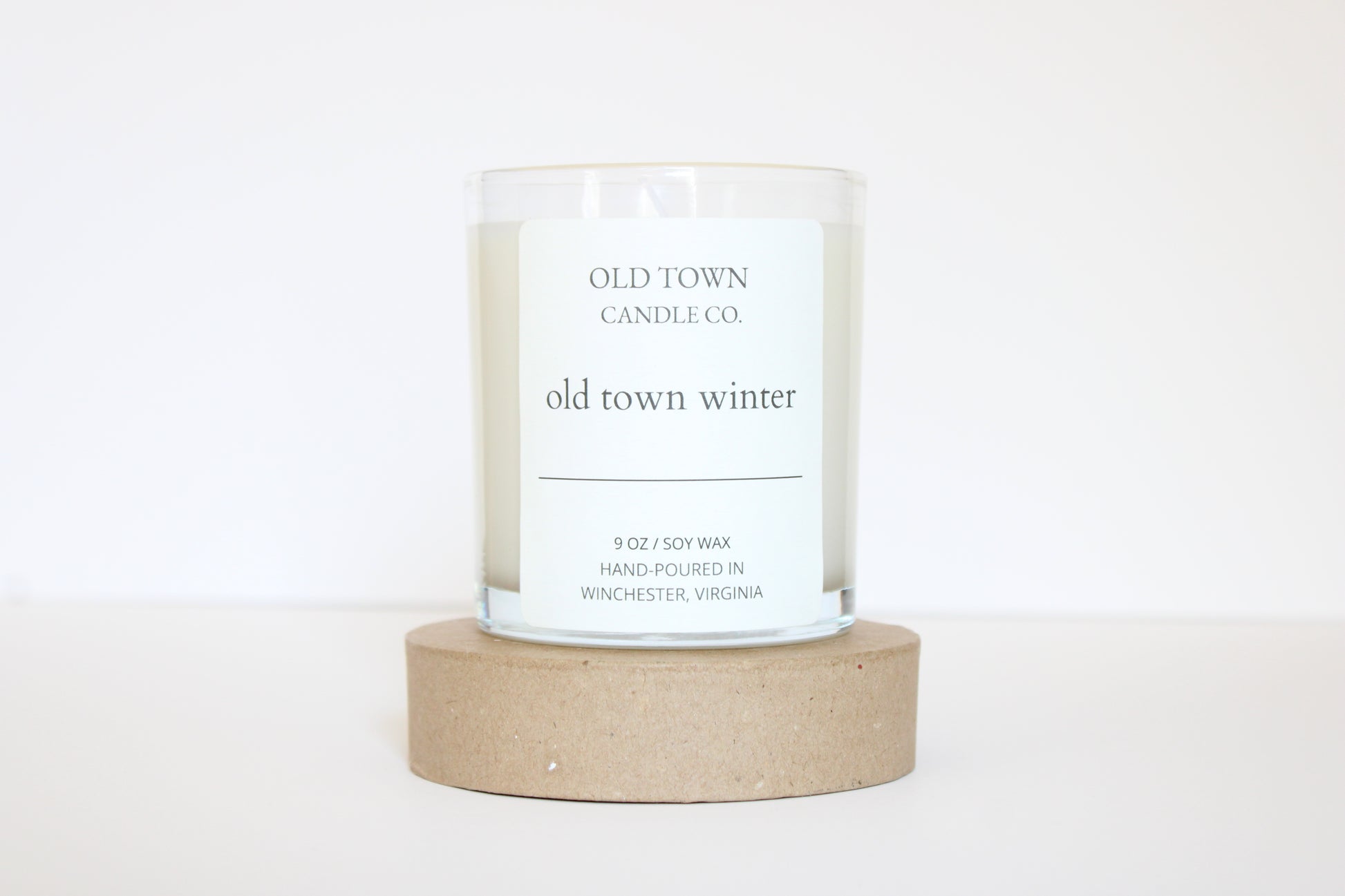 Old Town Winter Candle
