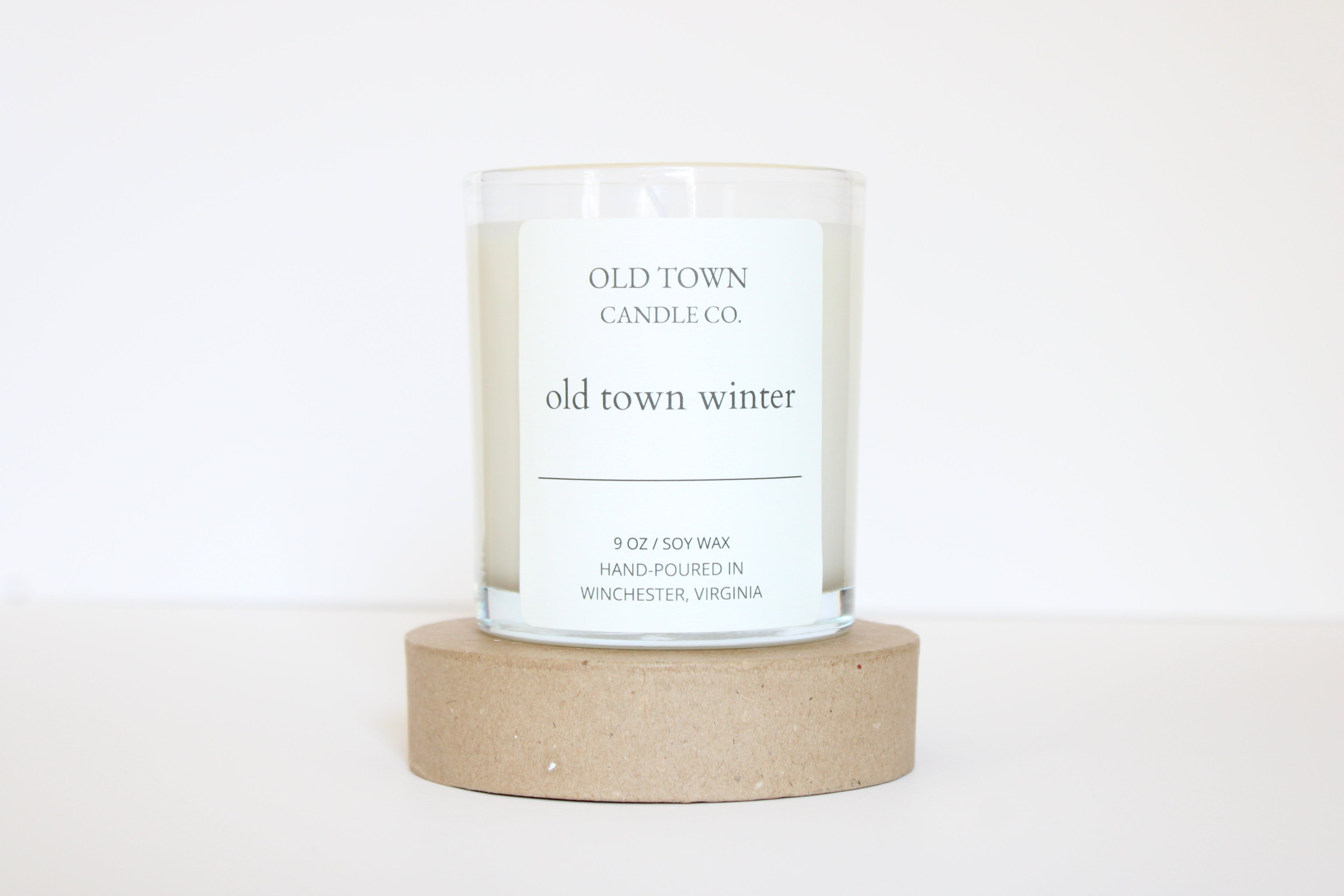 Old Town Winter Candle
