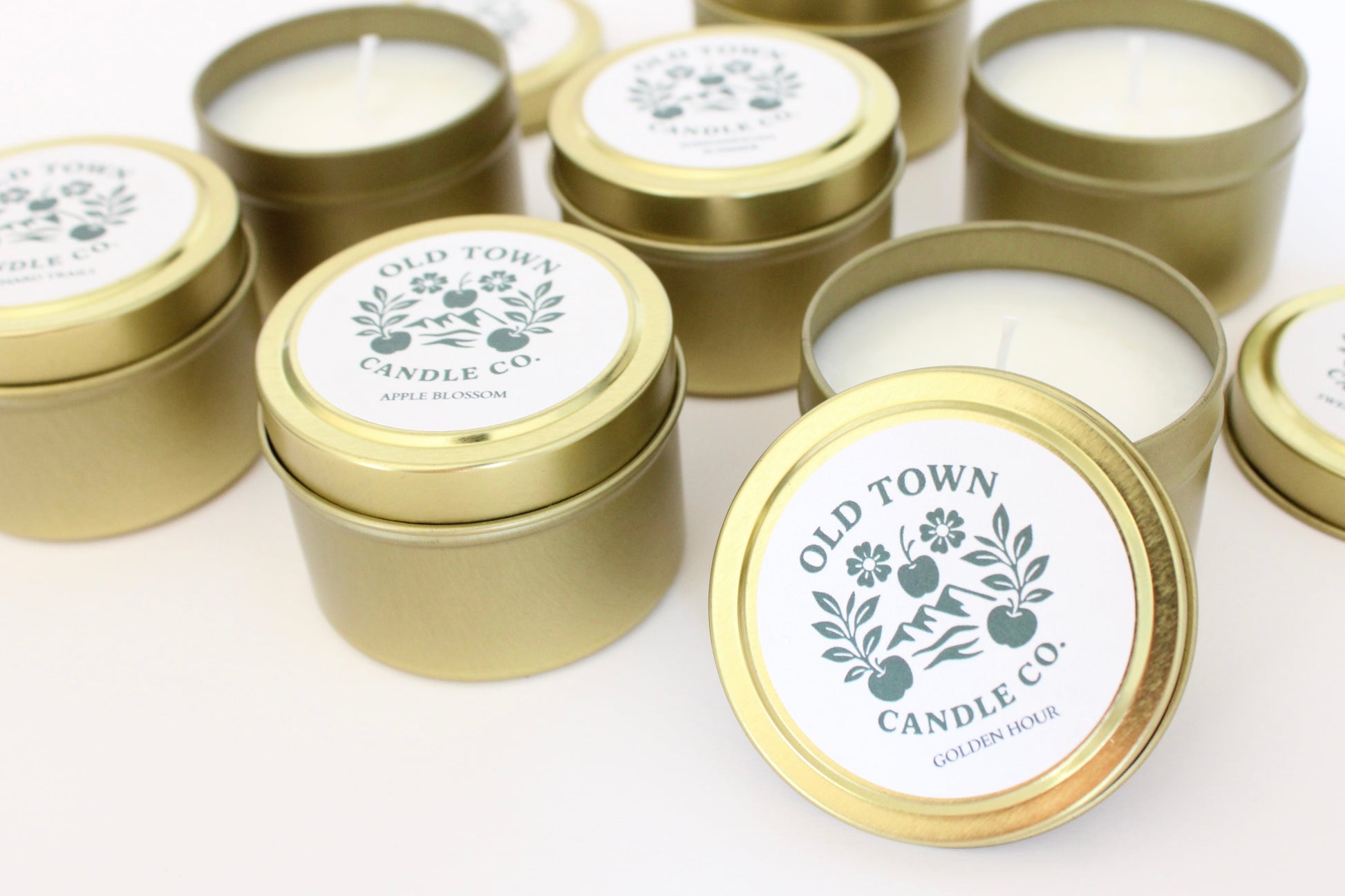 Old Town Winter Candle